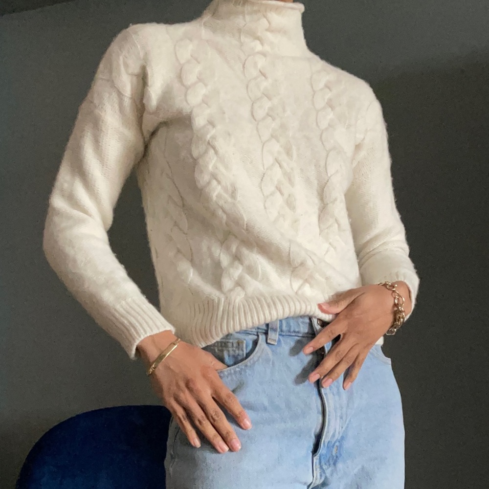 Madewell - super cozy turtle neck sweater